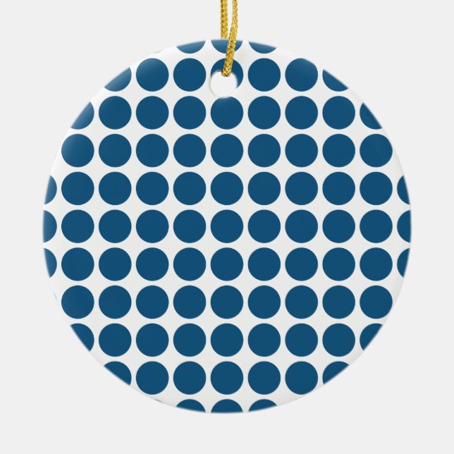 Mini Polka Dots Ornament (Front)
