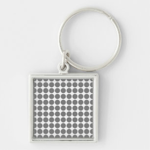 Mini Polka Dots Premium Keychain