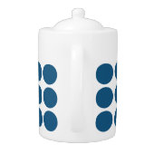 Mini Polka Dots Teapot (Back)