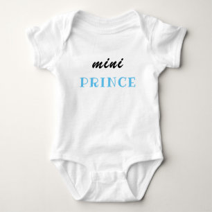 Mini Prince, Baby Shower, Newborn Boy,  Bodysuit