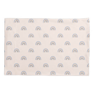 Mini Rainbow Pattern Reversable Kids Bedroom Pillowcase