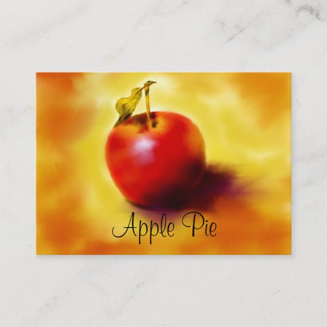 Mini Recipe Cards for Customers, Friends or Family (Front)