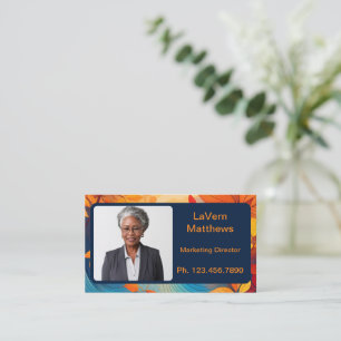 Mini Resume Card   Networking Card Fall Colours