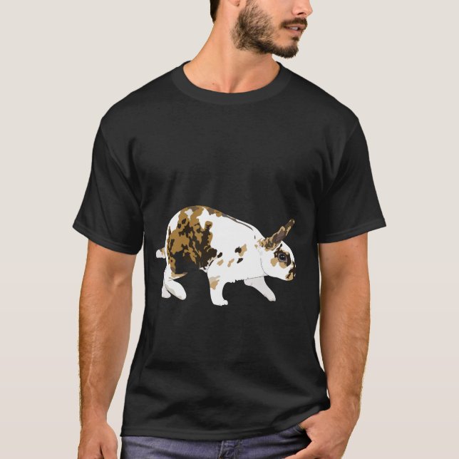 Mini Rex Rabbit - "Sneak" T-Shirt (Front)