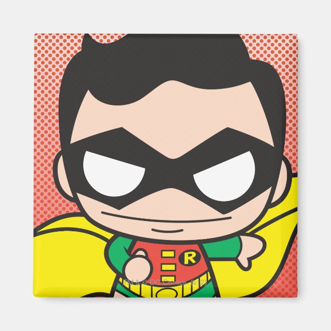 Mini Robin Magnet (Front)