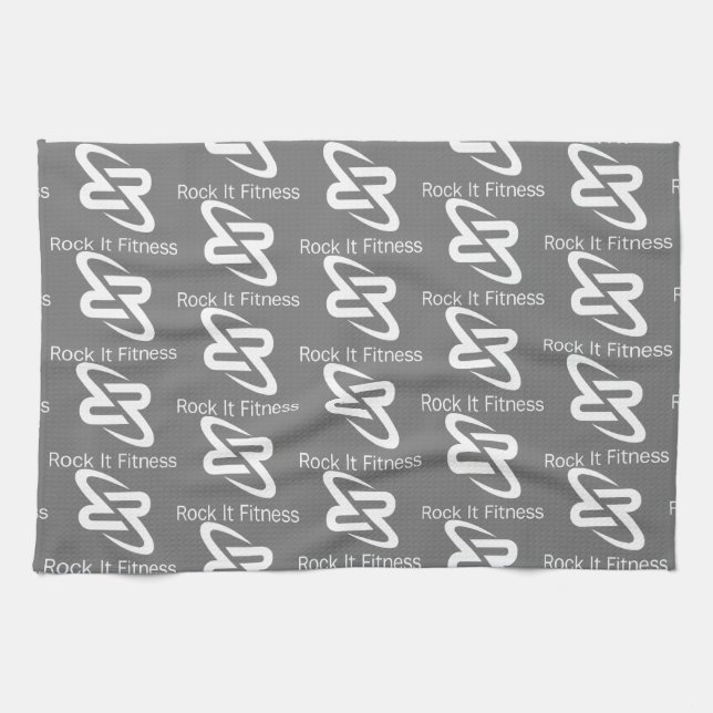 Mini Rock It Logo Workout Towel (Horizontal)