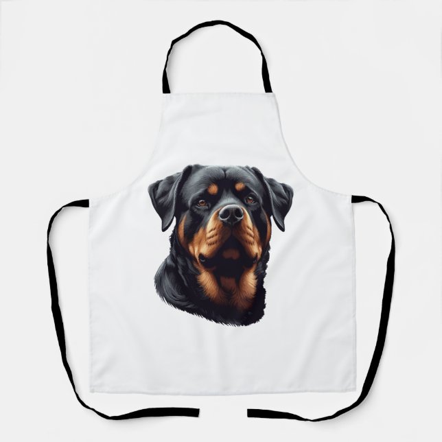 Mini Schnauzer Dog Lovers  Apron (Front)