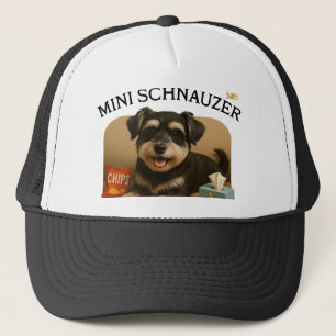 Mini Schnauzer Dog Lovers  Trucker Hat