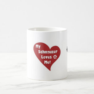 Mini Schnauzer Love Coffe Mug
