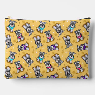 Mini Schnauzer Sunshine KiniArt Accessory Pouch