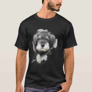 Mini Schnauzer Tshirt, Minature Schnauzer Shirt, S T-Shirt