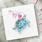 Mini Sea Turtle Valentines Day Cards