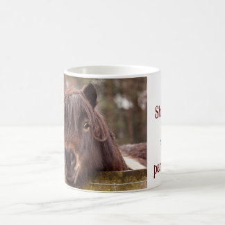  mini Shetland, huge personality's mug