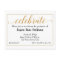 MINI Size 3.5" X 2.5" Grad  Photo Invite Cards