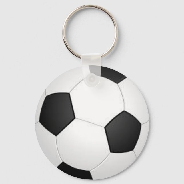 Mini Soccer Ball Keychain -Perfect for Fans & Play (Front)