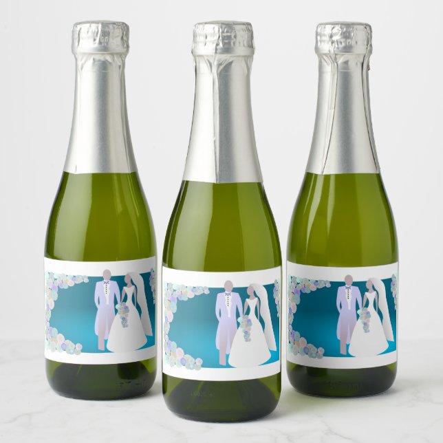 Mini Sparkling Wine labels ! (Bottles)