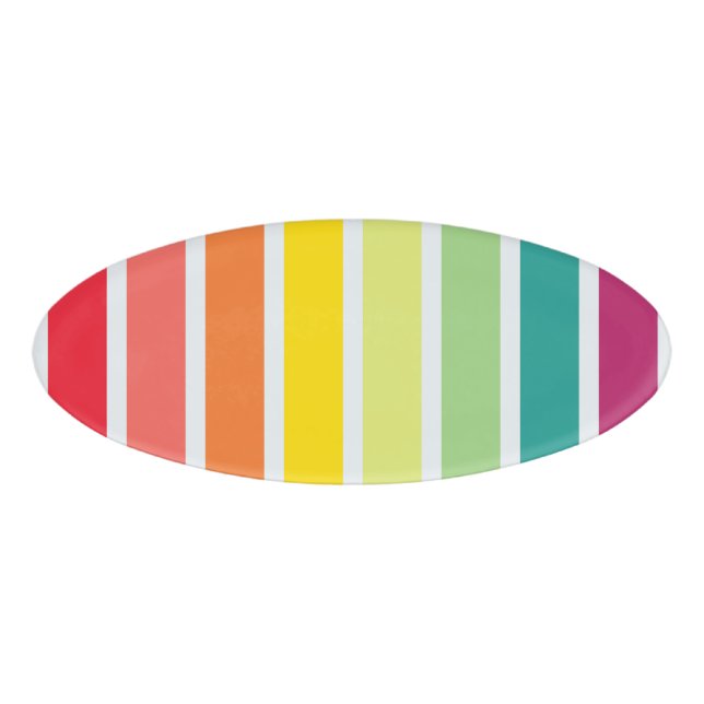 Mini Spectrum Name Tag (Front)