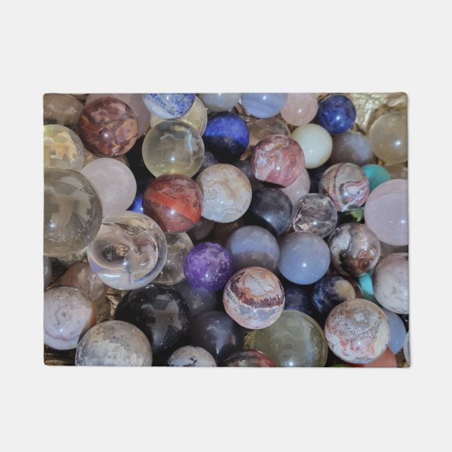 Mini Spheres Doormat (Front)