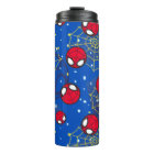 Mini Spider-Man and Web Pattern