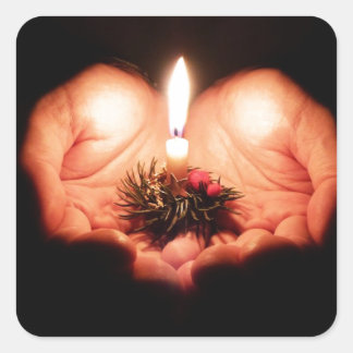 Mini Spray Square Sticker