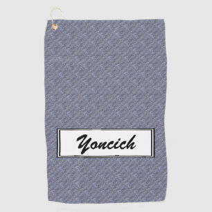 Mini Stone Tiles by Kenneth Yoncich Golf Towel