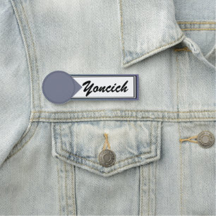 Mini Stone Tiles by Kenneth Yoncich Name Tag