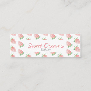 Mini Strawberry Business Card