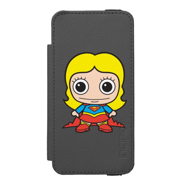Mini Supergirl Incipio iPhone Wallet Case (Folio Front)