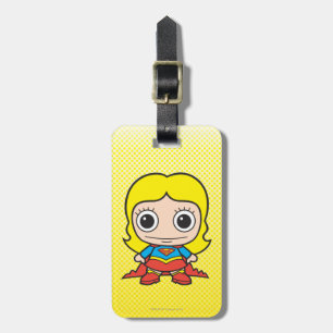 Mini Supergirl Luggage Tag