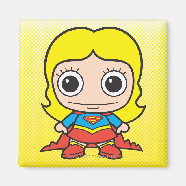 Mini Supergirl Magnet (Front)