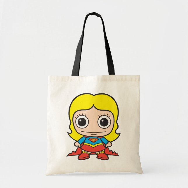 Mini Supergirl Tote Bag (Front)