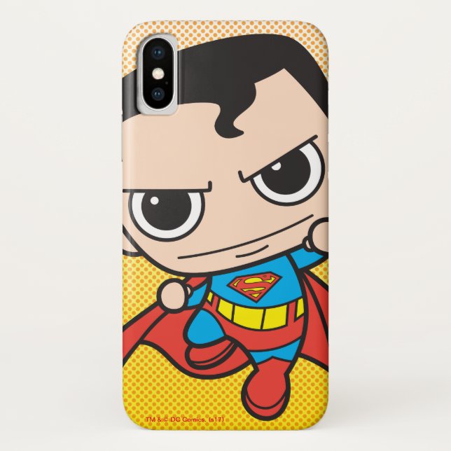 Mini Superman Flying Case-Mate iPhone Case (Back)