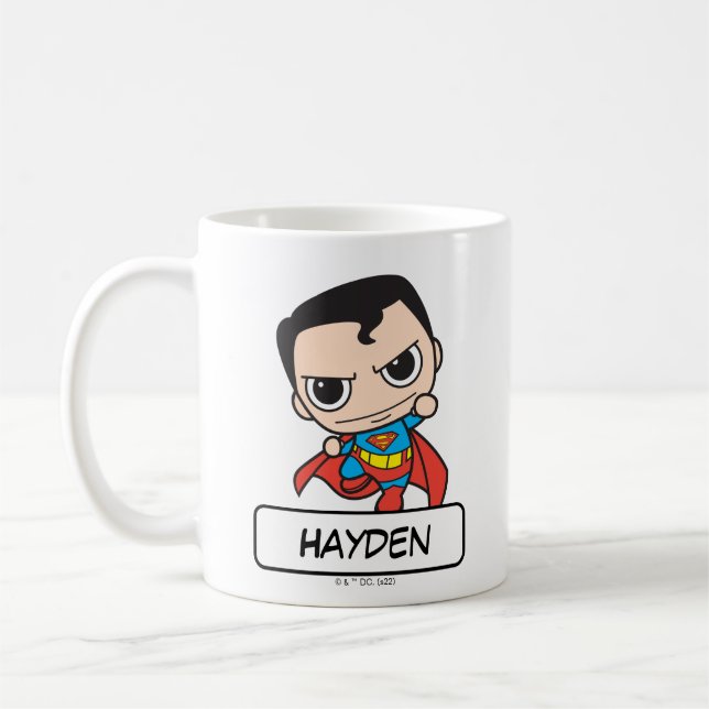 Mini Superman Flying Coffee Mug (Left)