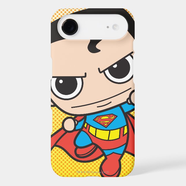 Mini Superman Flying iPhone 3 Tough Cover (Back)