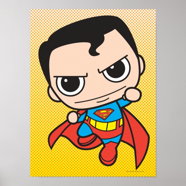 Mini Superman Flying Poster (Front)