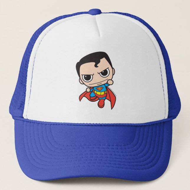 Mini Superman Flying Trucker Hat (Front)