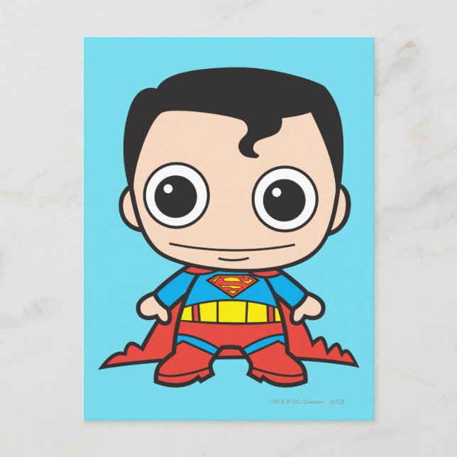 Mini Superman Postcard (Front)