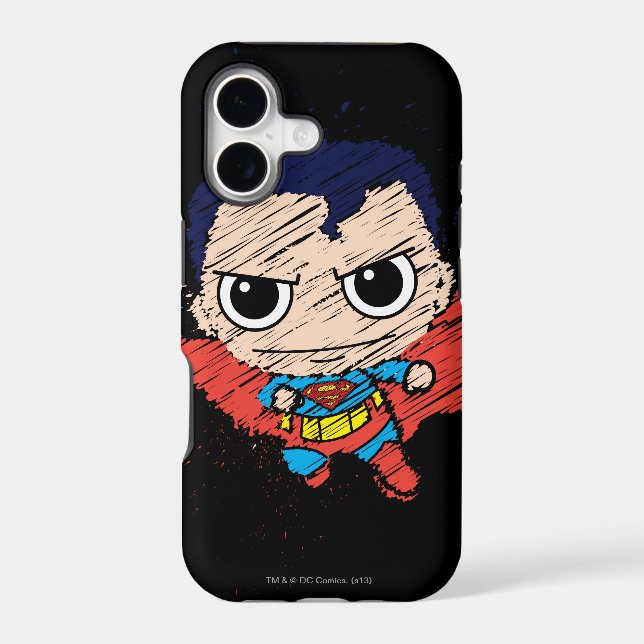 Mini Superman Sketch (Back)