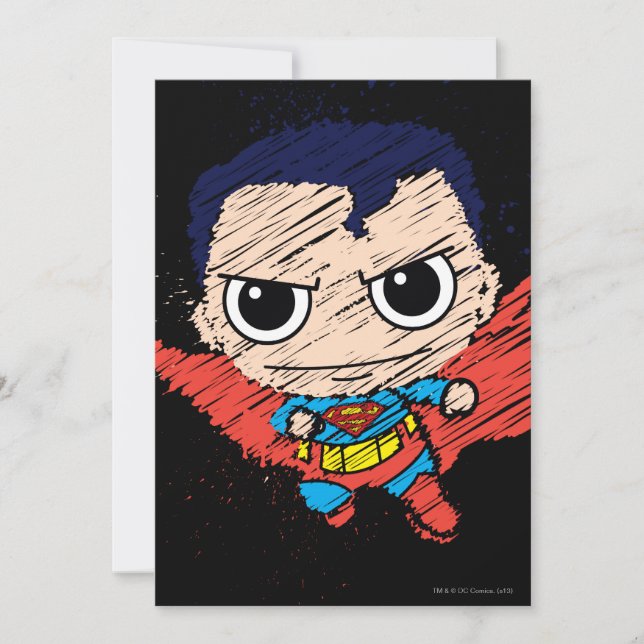 Mini Superman Sketch (Front)