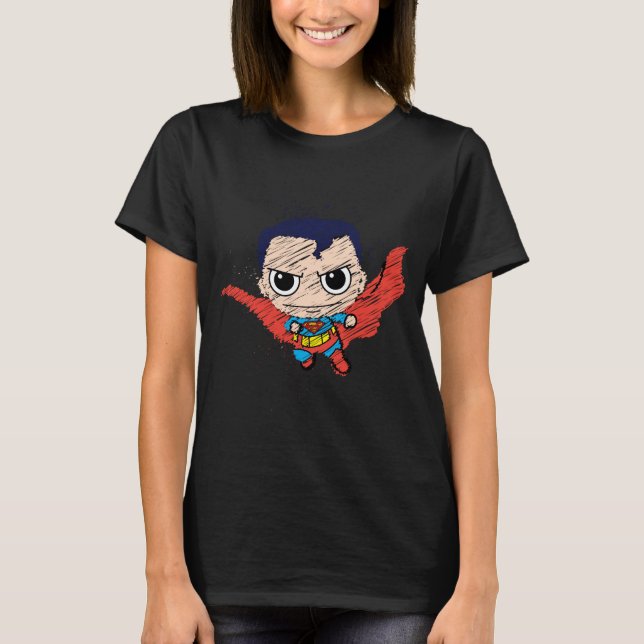 Mini Superman Sketch T-Shirt (Front)