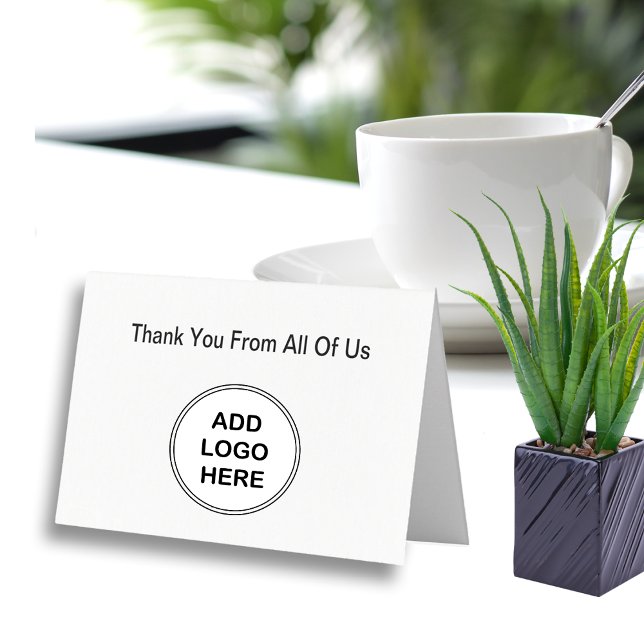 Mini Thank You Cards Logo Template Style (Creator Uploaded)