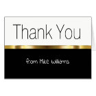 Mini Thank You Notes Elegant Design