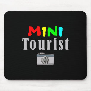 Mini Tourist Tourists Souvenir Vacation Travel Ret Mouse Pad