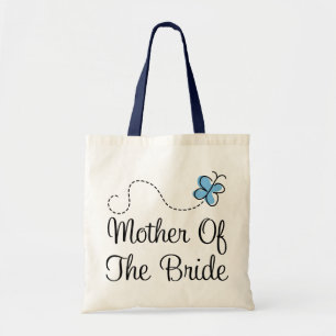 Mini Wedding Day Mother of the Bride Blue Tote Bag