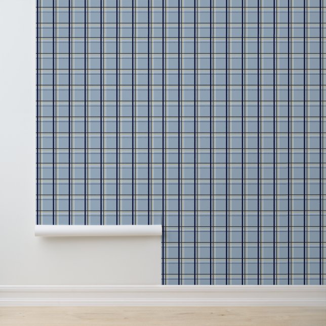 Mini Winter Sun Plaid Tartan Wallpaper (Application)