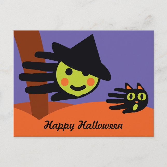 Mini Witch Postcard (Front)