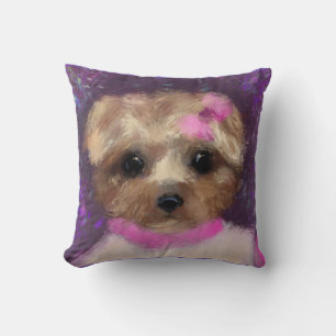 MINI YORKIE POO CUSHION