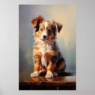 Miniature American Shepherd Poster