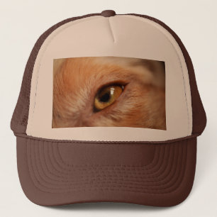 Miniature American Shepherd Red Merle Eye Trucker Hat