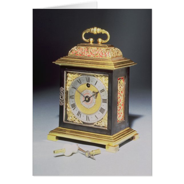 Miniature bracket clock (Front)